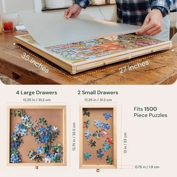 1500 Piece Rotating Puzzle Board - Image 2
